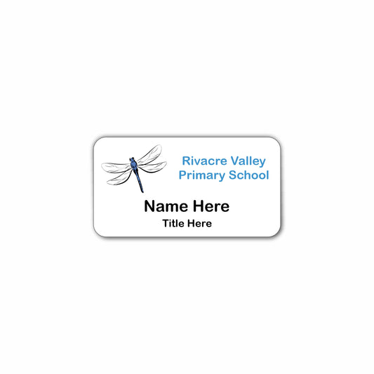 Rivacre Valley Primary School Name Badges | Viro Display