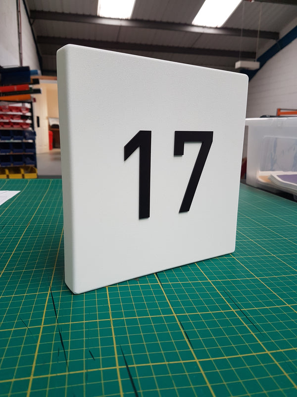 Our Simplistic and Modern approach to House Numbers