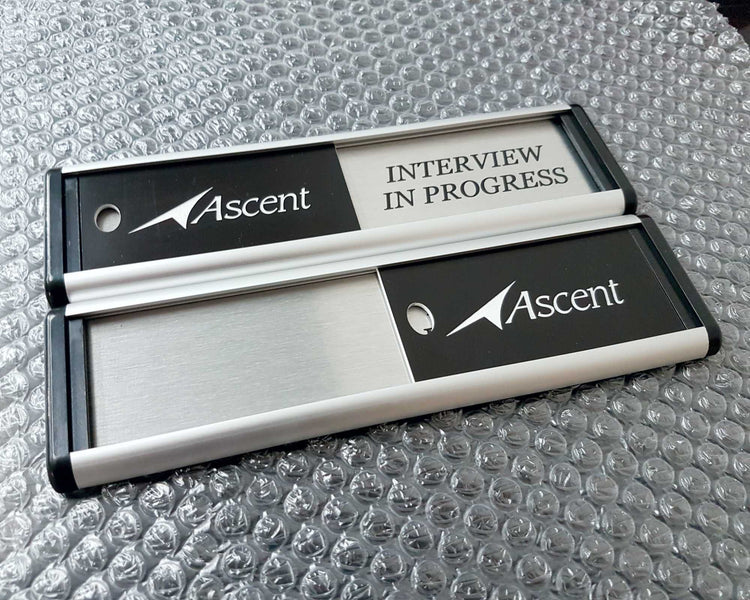 Slider Sign Panel More Bespoke Sliding Signs... – Viro Display