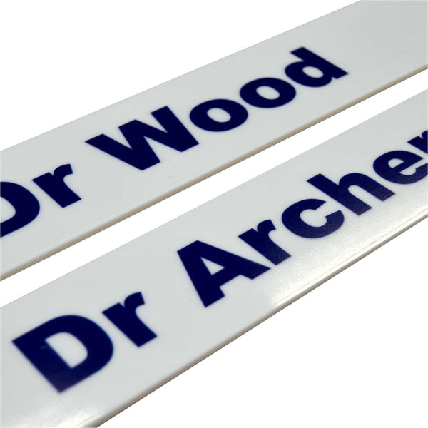 Acrylic Door Signs for a local Doctor's Surgery