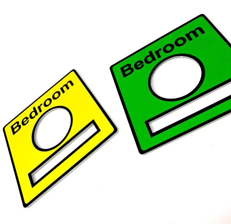 Re-usable Bedroom Dementia Signage | Viro Display UK