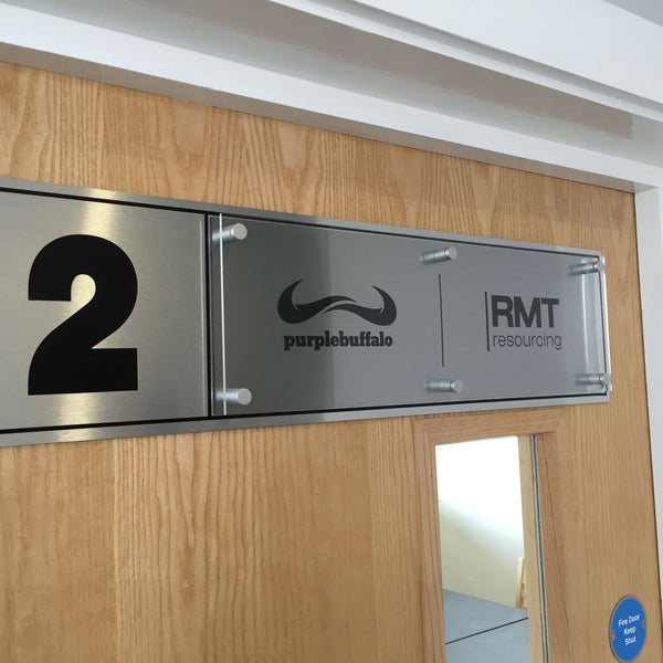 Eco Swinger Pavement Sign for Jack's Barber Shop in Buxton Viro Display