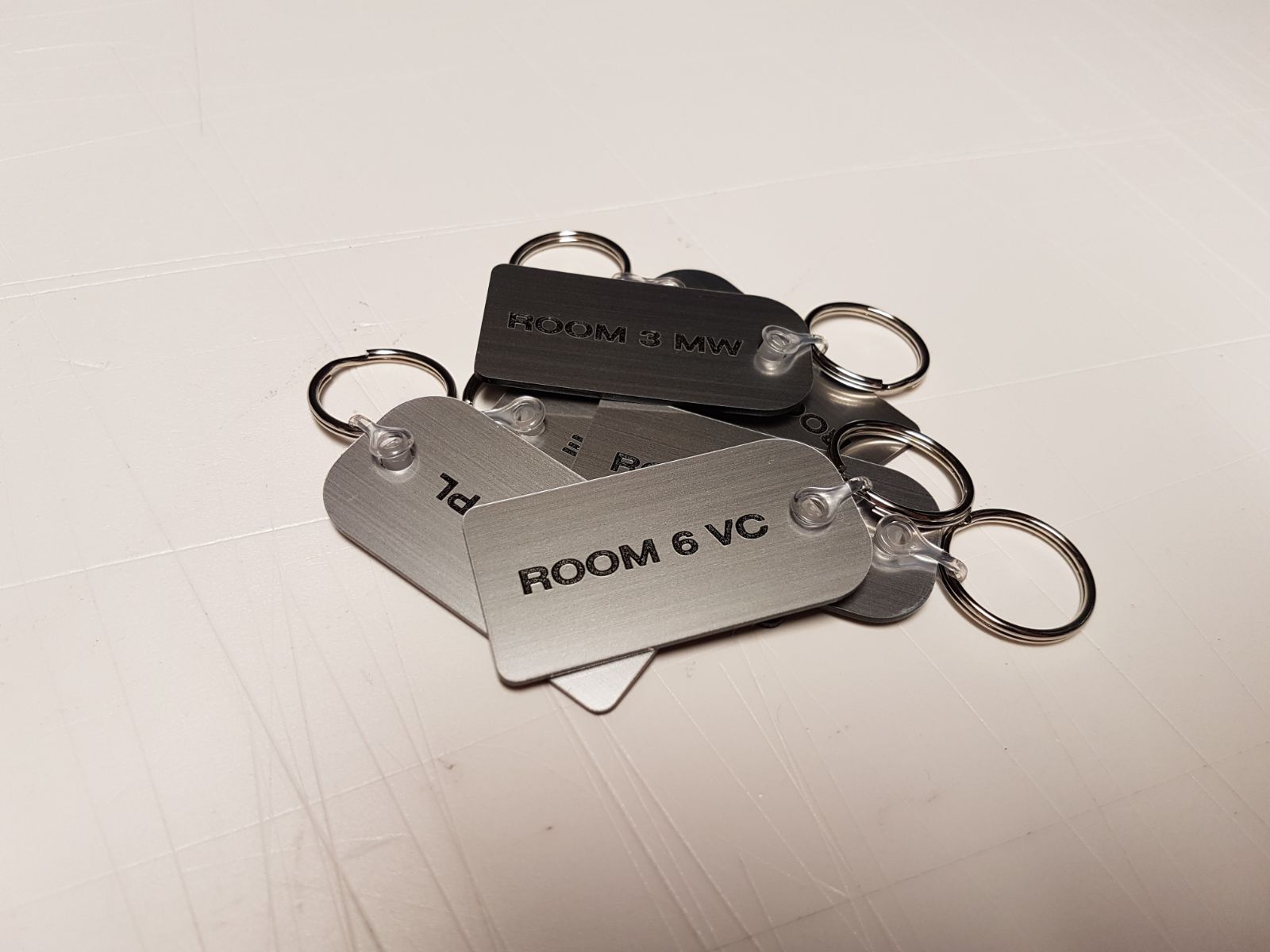 Hotel Key Numbers Room Key Rings for a hotel in Blackpool | Viro Display UK