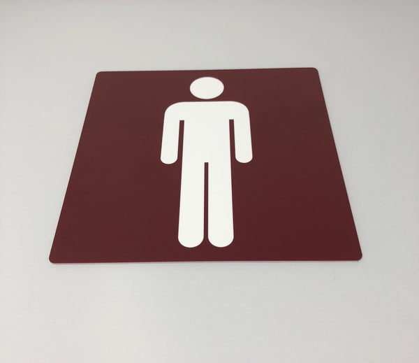 Acrylic Male & Female Toilet signs complete for Scarborough College