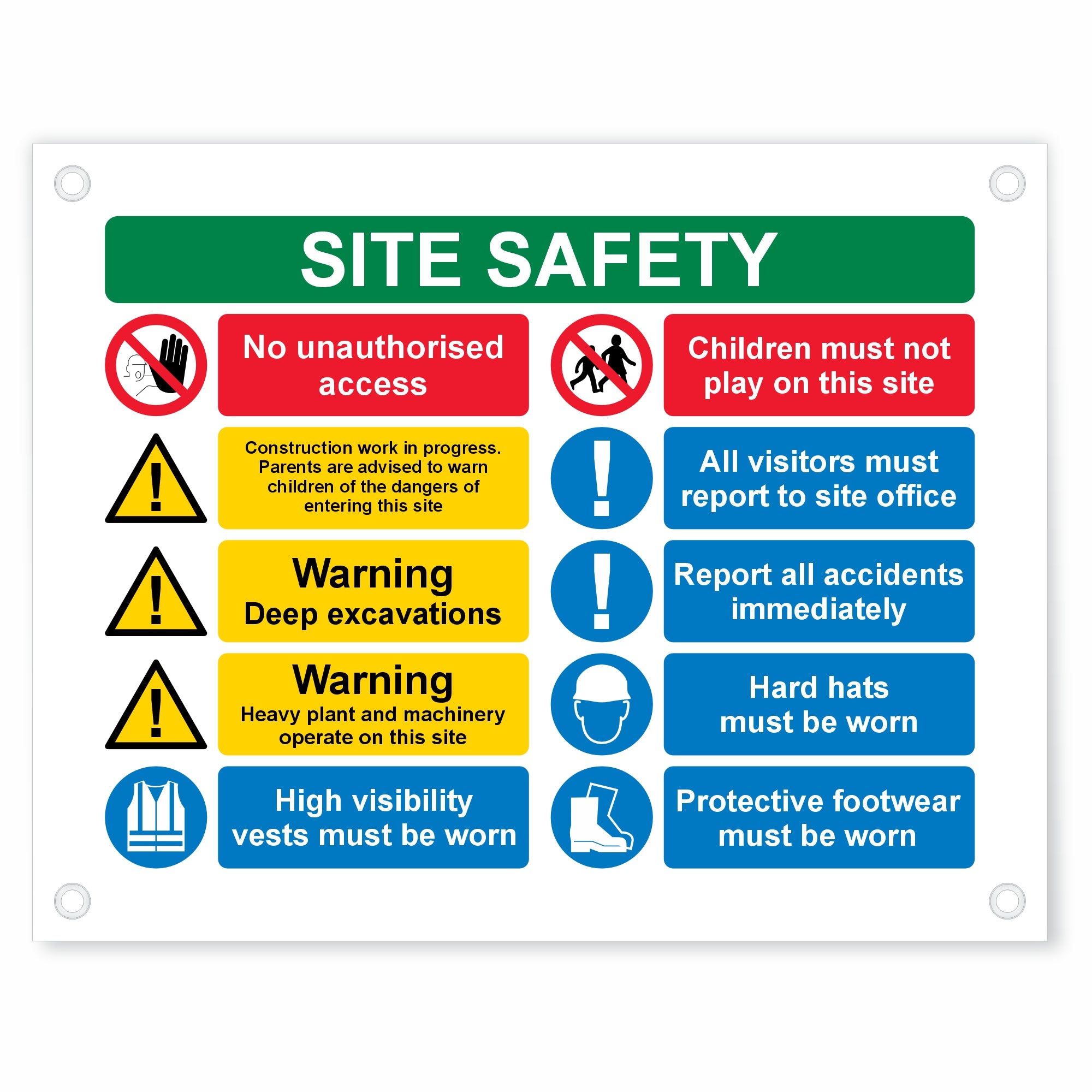 Site Safety Signs – Viro Display