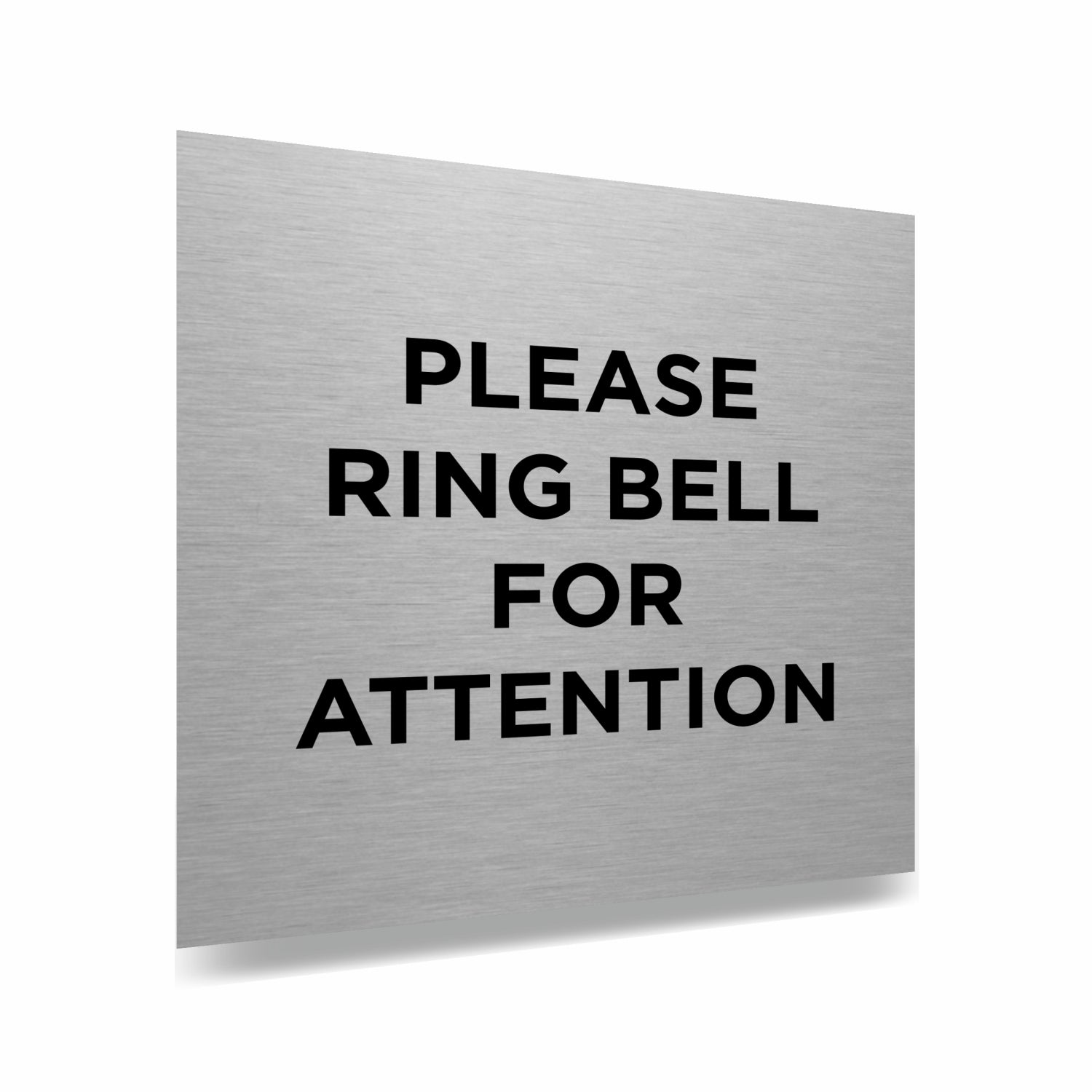 Slimline Aluminium Custom Door Sign - 100 x 100mm | Viro Display
