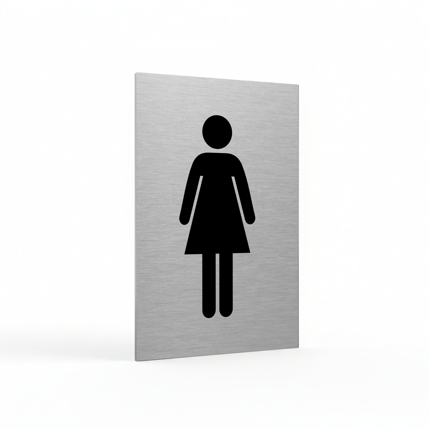 Slimline Aluminium Toilet Sign 3 Pack - Male, Female & Accessible - 100 x 150mm | Viro Display