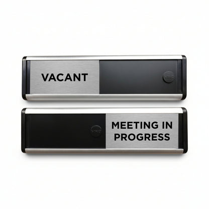 ViroSlide Vacant/Meeting In Progress Sliding Sign | Viro Display