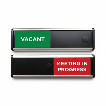 ViroSlide Vacant/Meeting In Progress Sliding Sign | Viro Display