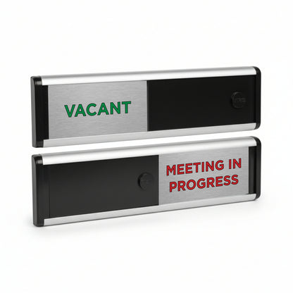 ViroSlide Vacant/Meeting In Progress Sliding Sign | Viro Display