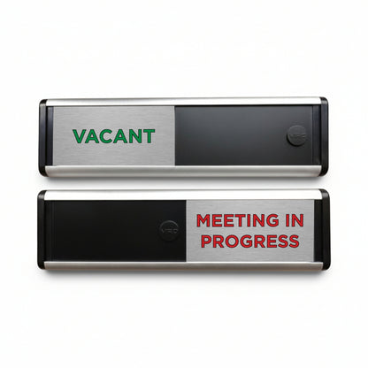 ViroSlide Vacant/Meeting In Progress Sliding Sign | Viro Display