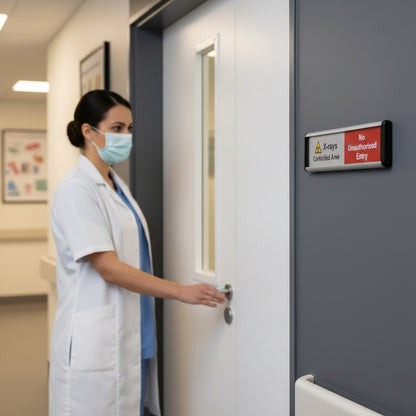 ViroSlide X-rays Controlled Area Sliding Sign | Viro Display