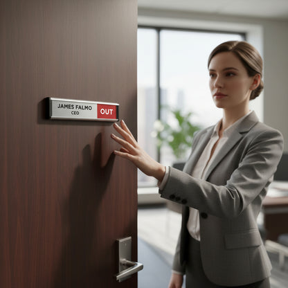 ViroSlide Sliding Sign + Custom Sliding Panel | Viro Display