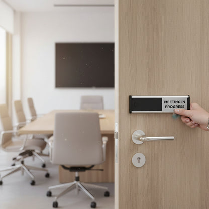 ViroSlide Vacant/Meeting In Progress Sliding Sign | Viro Display