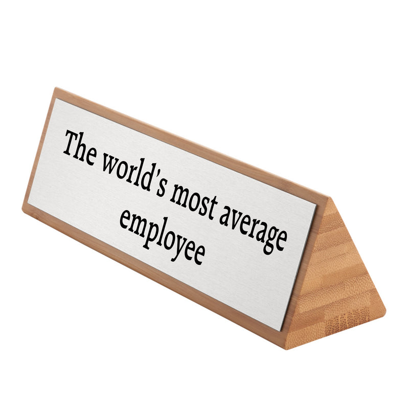 ViroEco Bamboo Wedge Sign Viro Display UK
