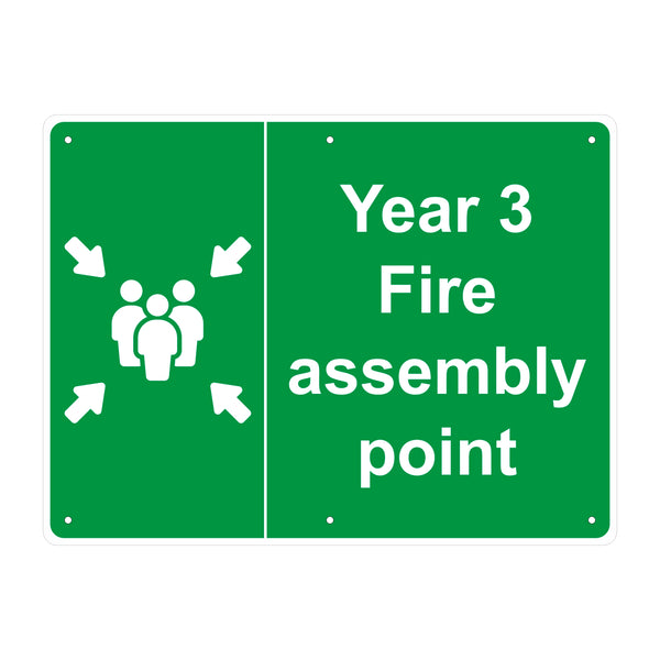 Colfe's School Fire Assembly Point Signs