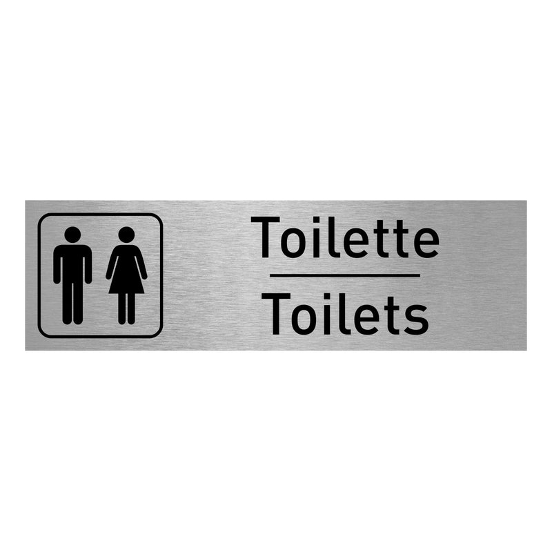 Signe de Toilette Masculin Féminin