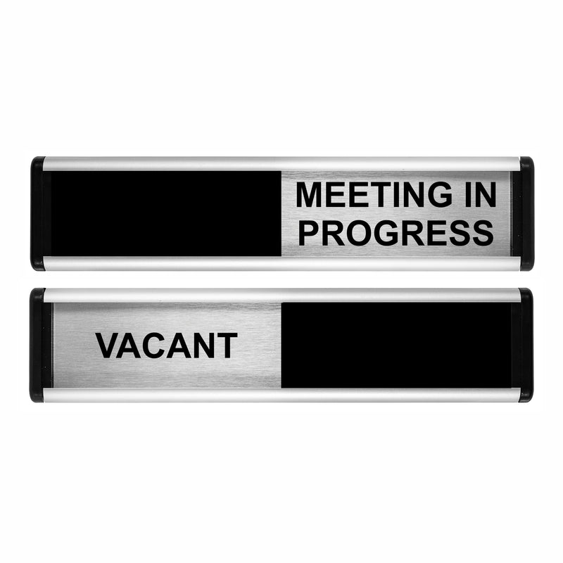 ViroSlide Vacant/Meeting In Progress Sliding Sign